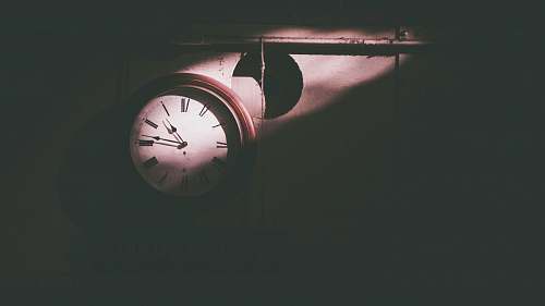 alcatraz island round white and brown wall clock san francisco